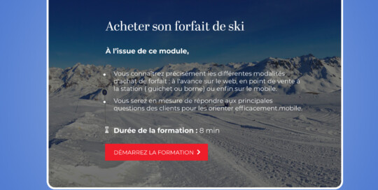 vignette forfait de ski