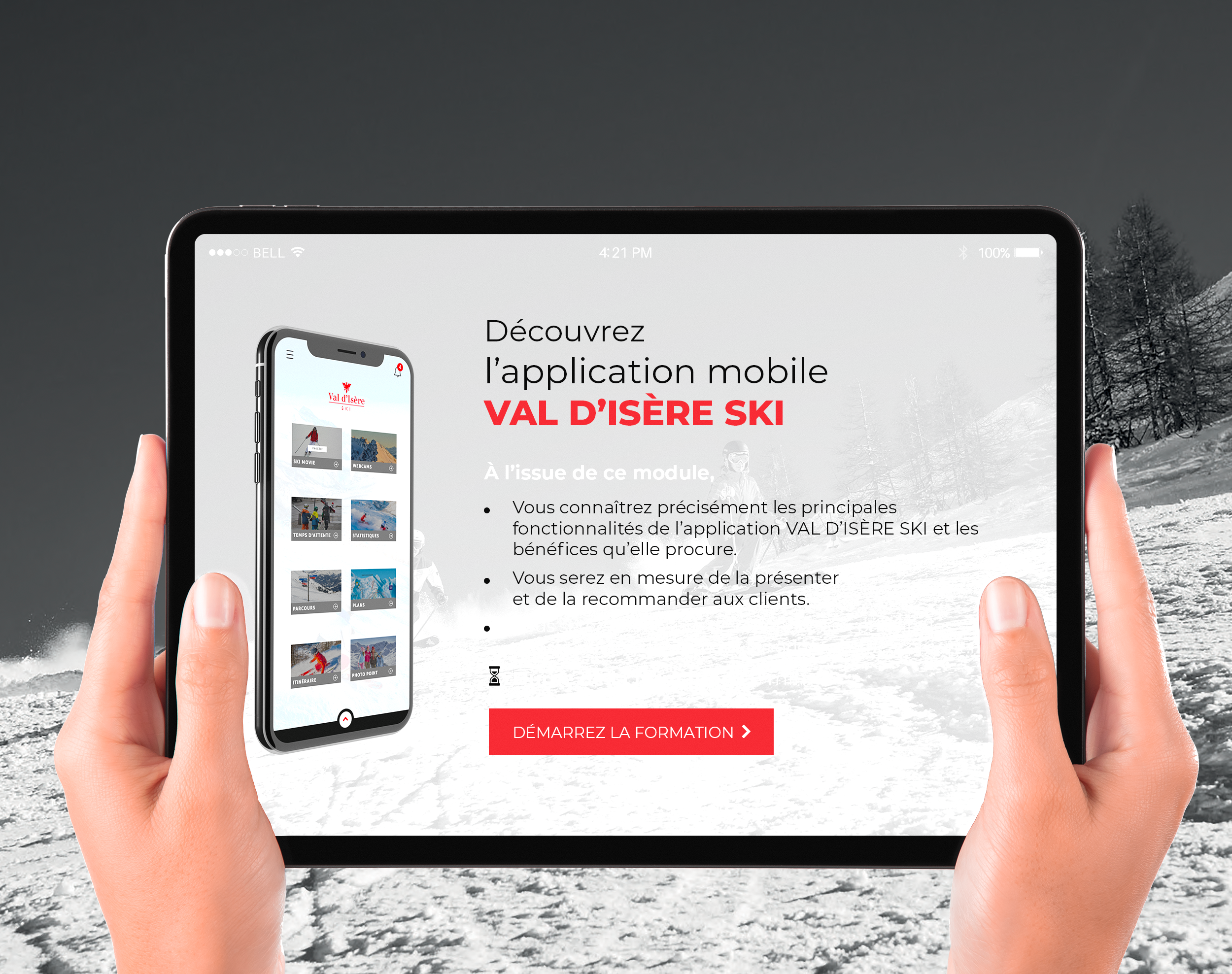 val isere mockup appli